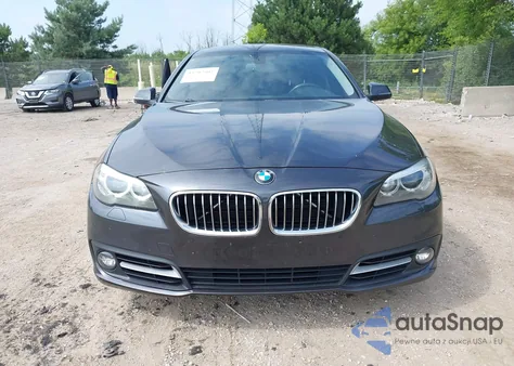 2015 BMW 528I из США, поврежденный, VIN WBA5A5C54FD514990